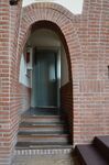 De paraboolvormige opening van het zijgangetje naast het orgel.
<br/>
Richard Keijzer, 2014-07-03